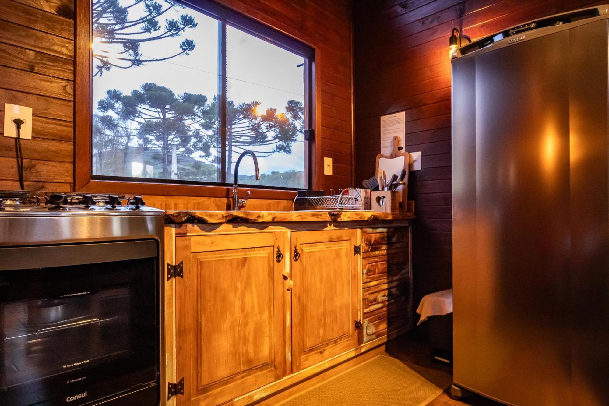 Casas Rainha Da Serra 02 Dorm Casal E Cozinha Urubici Εξωτερικό φωτογραφία