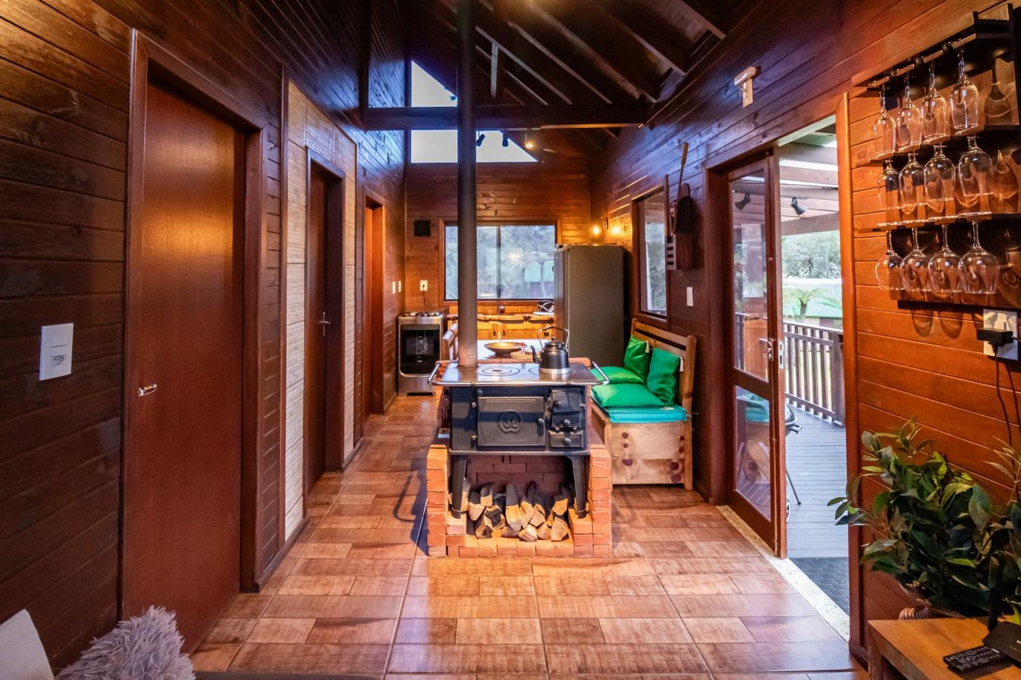 Casas Rainha Da Serra 02 Dorm Casal E Cozinha Urubici Εξωτερικό φωτογραφία