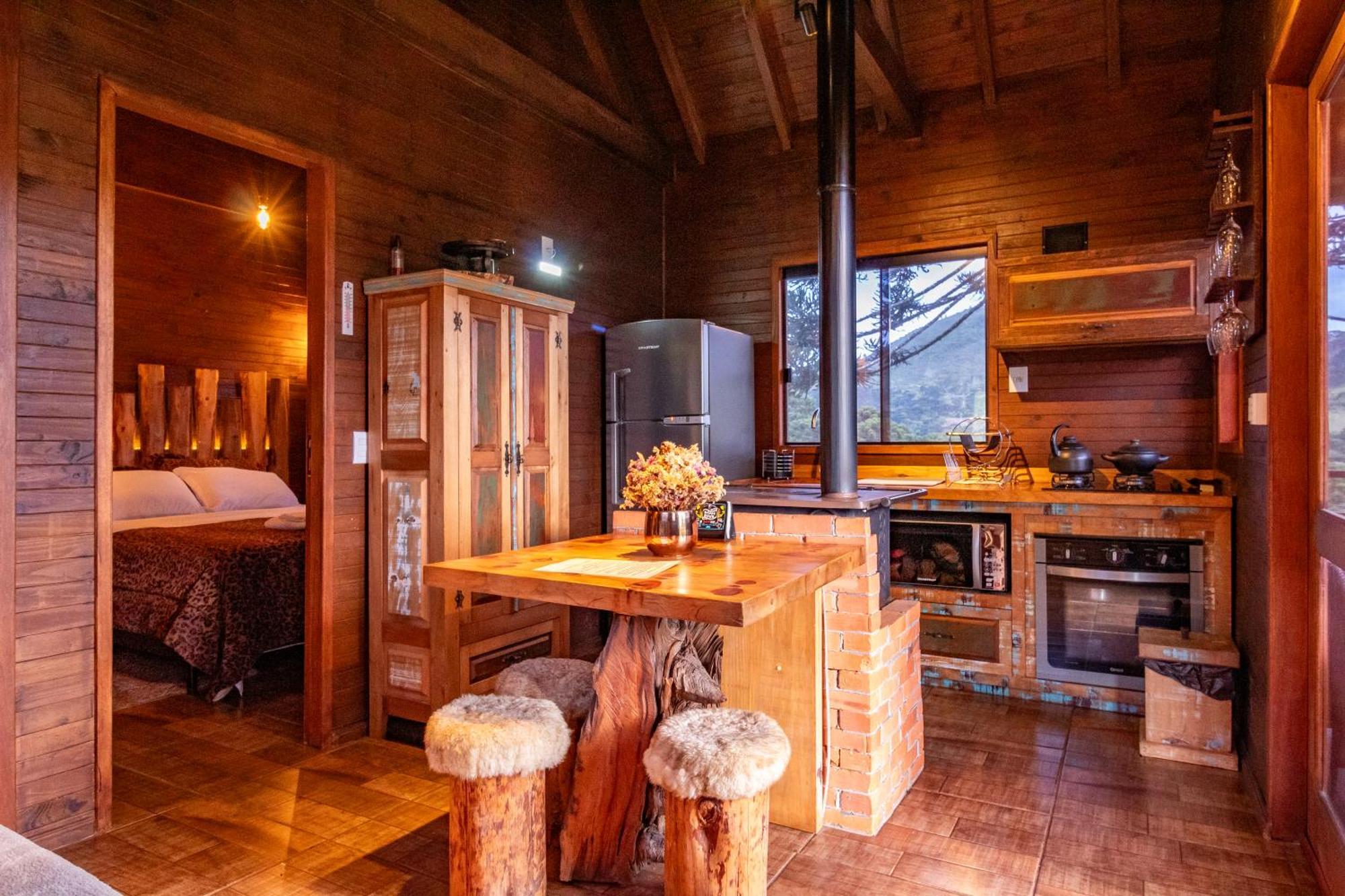 Casas Rainha Da Serra 02 Dorm Casal E Cozinha Urubici Εξωτερικό φωτογραφία