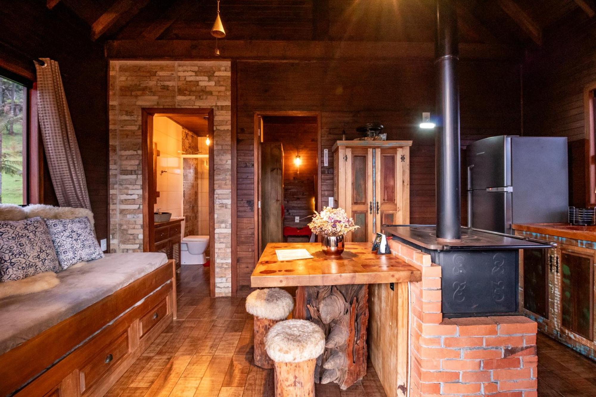 Casas Rainha Da Serra 02 Dorm Casal E Cozinha Urubici Εξωτερικό φωτογραφία