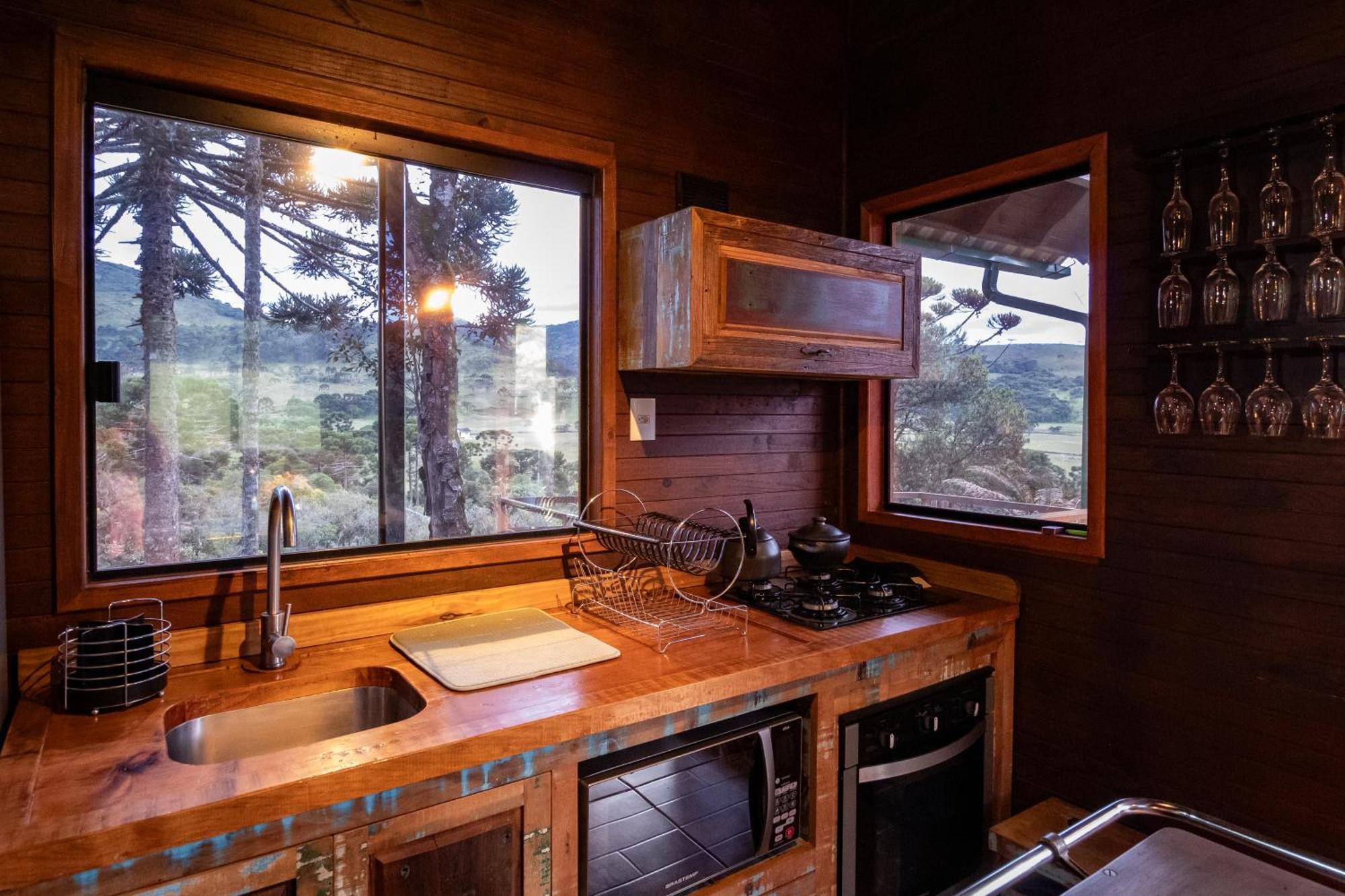 Casas Rainha Da Serra 02 Dorm Casal E Cozinha Urubici Εξωτερικό φωτογραφία